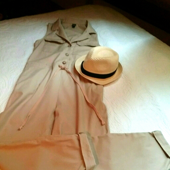 wild fable Pants - Wild Fable Jumpsuit Boiler Camel tan EUC